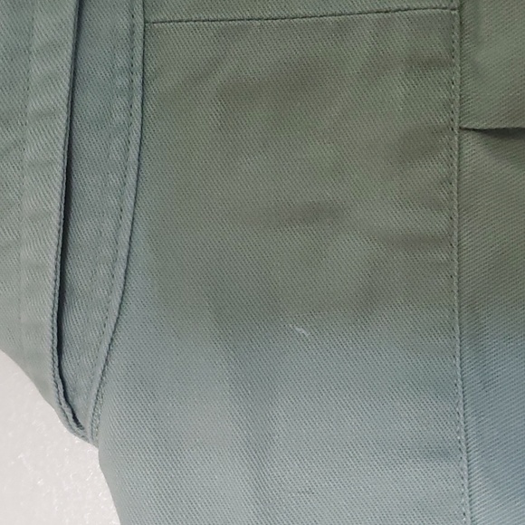 Ralph Lauren Size L Olive Green Button Down Shirt - Picture 7 of 8